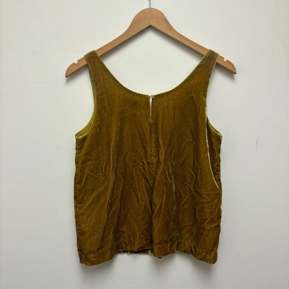 J. Crew Velvet Tank Top